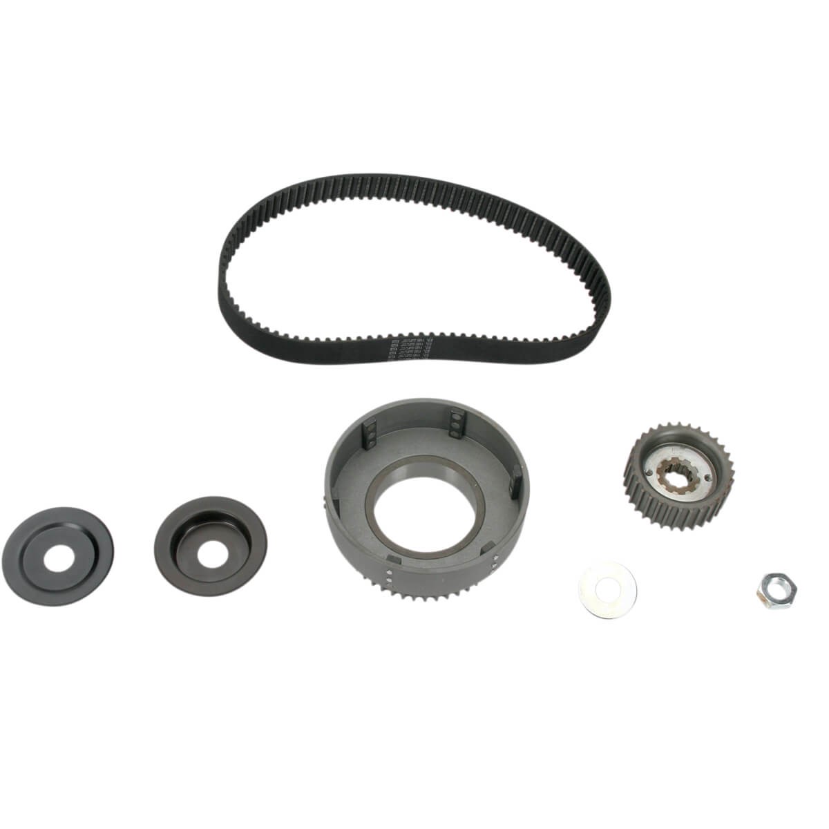 11mm15 inch Primary Belt Drive - Kick Start - Spline Shaft - 1955-1964 Harley-Davidson Big Twin
