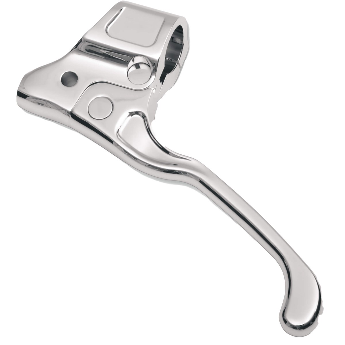 1 inch Contour Billet Clutch Lever Assembly - Chrome