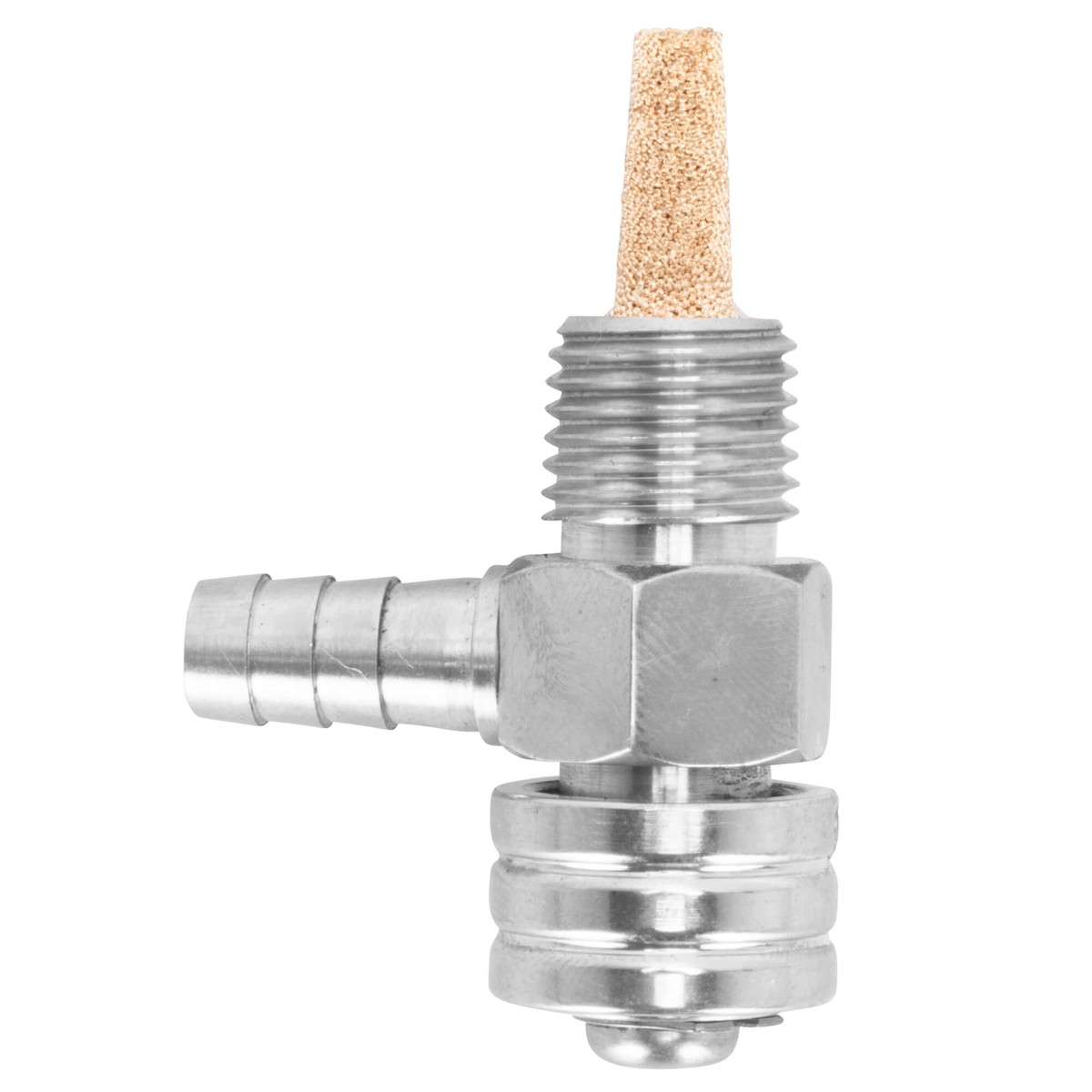 14 inch NPT 90 Degree Petcock - Stainless Steel
