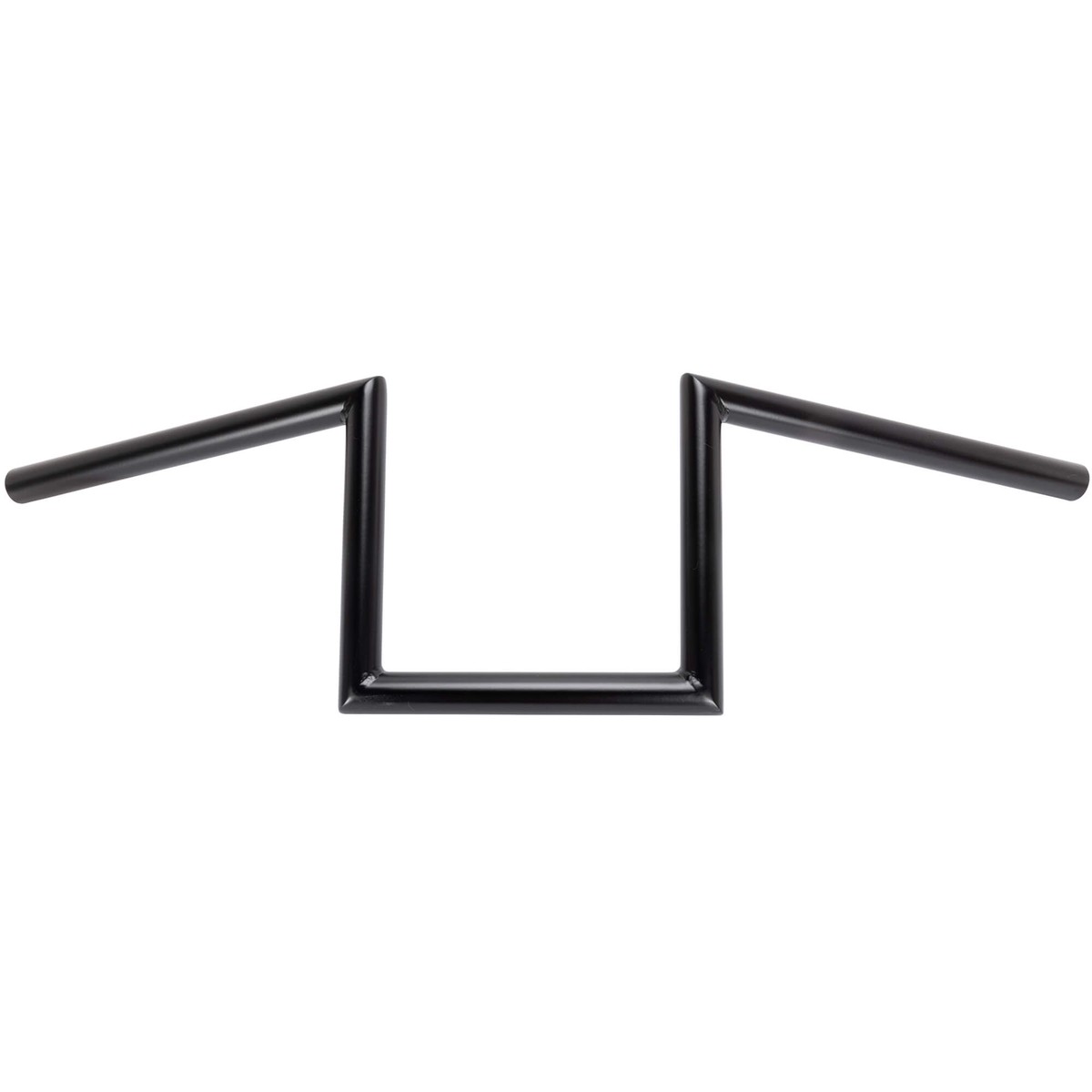 Z Bar Handlebars - 1 inch - 8 inch Rise - Black