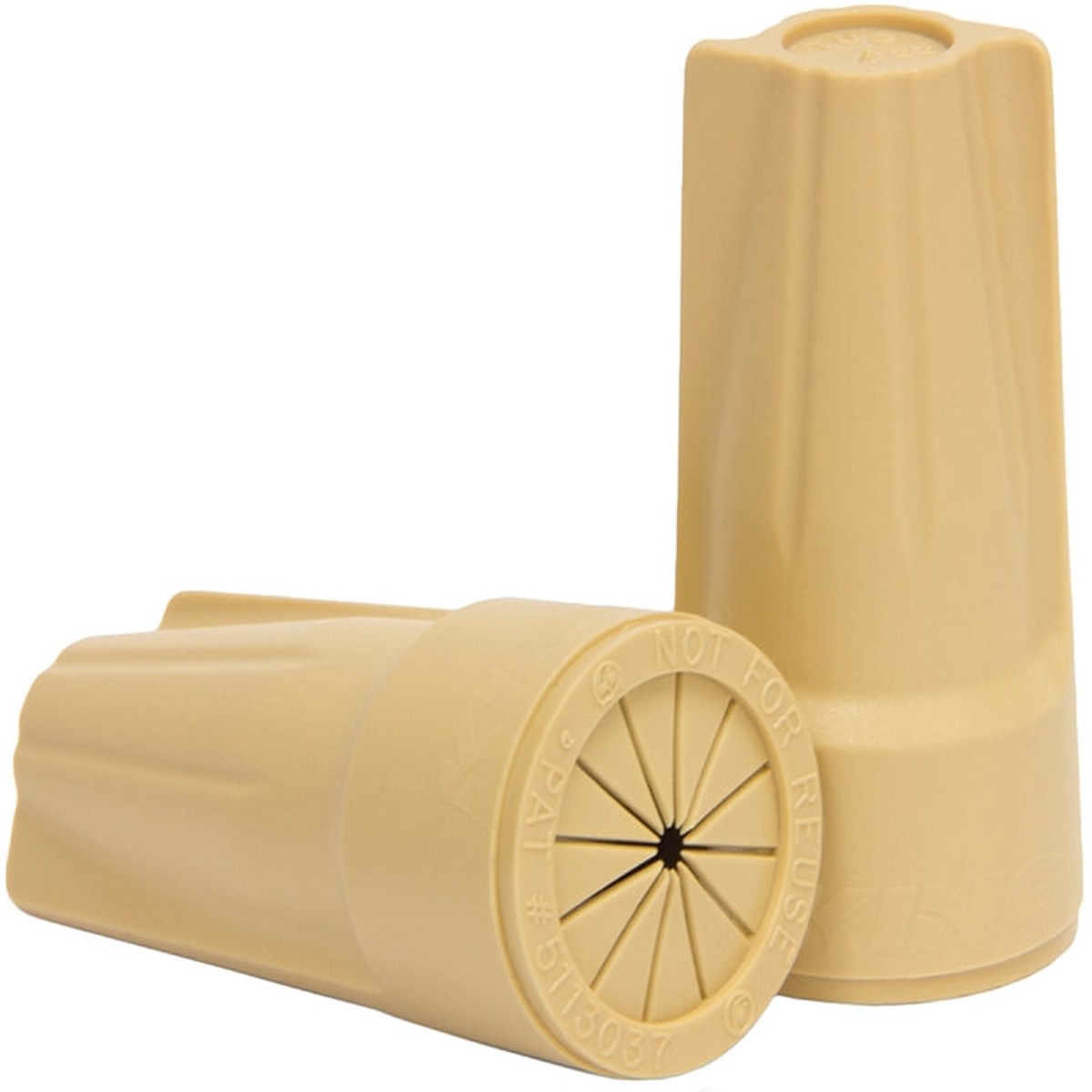 King Innovation Dryconn Series 20101 Wire Connector Tan 22 to 6 AWG Wire Copper Contact 4CD