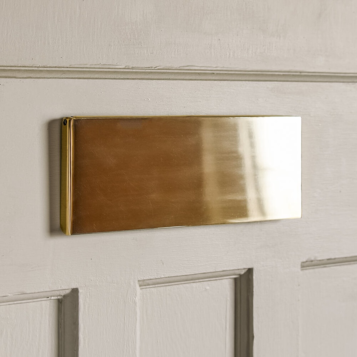 Polished Brass Heavy Letter Tidy