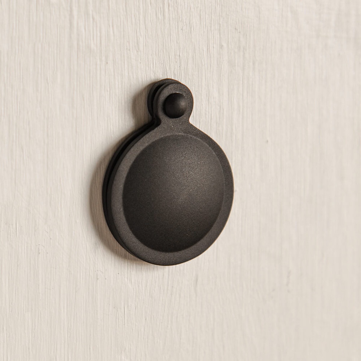 Zero Black Round Covered Escutcheon