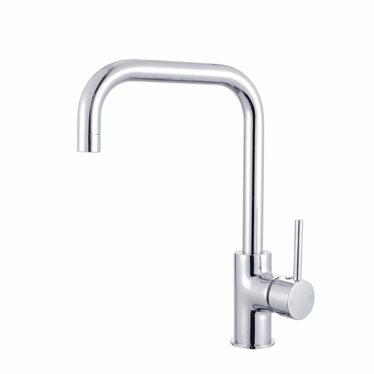 Nero Dolce Square Kitchen Mixer Chrome