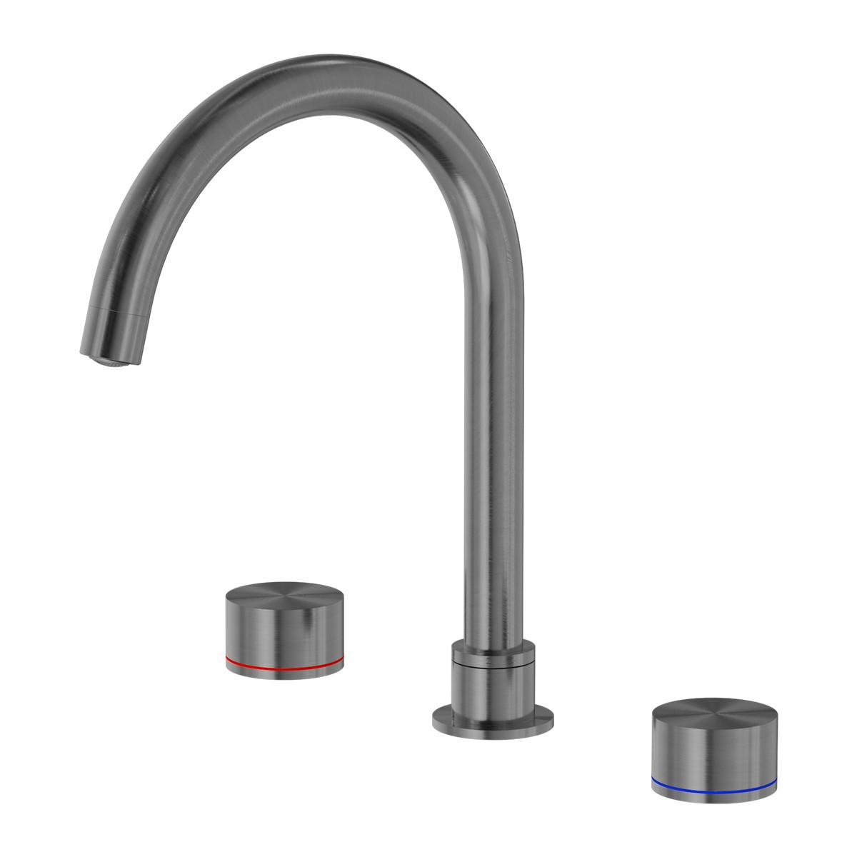 Nero Kara Kitchen Set Brushed Gunmetal