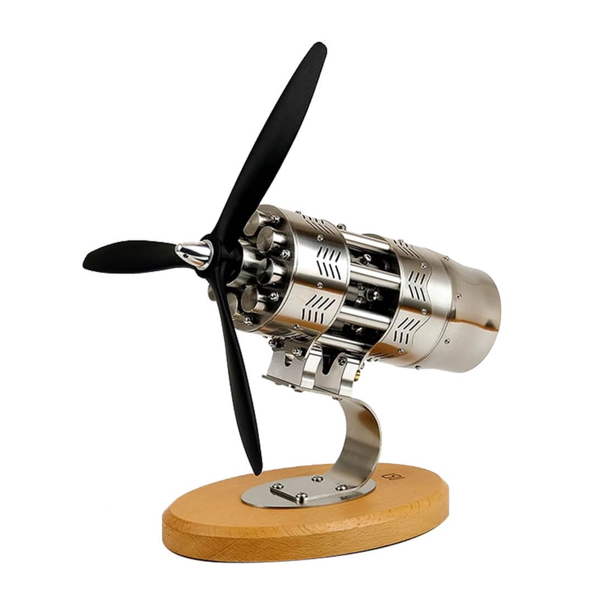 16 Cylinder Swashplate Stirling Engine Model Aircraft Engine Mechanical Toy 16stl-20