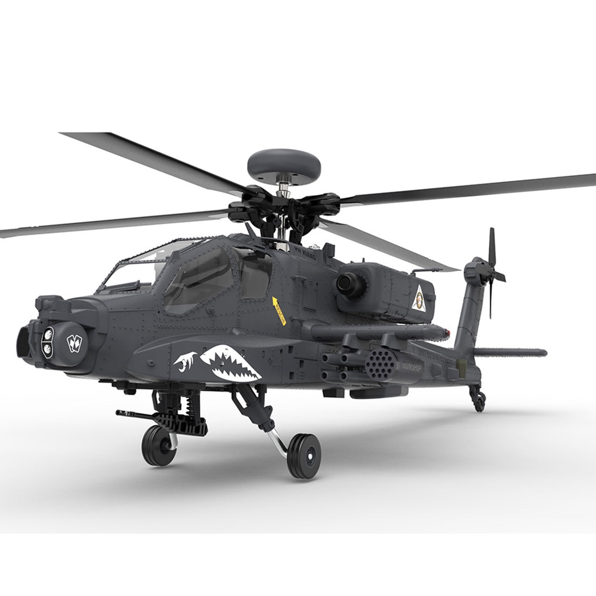 YU XIANG F11-S AH64 Apache RC Helicopter 132 24G 6CH RTF GPS Smart Version