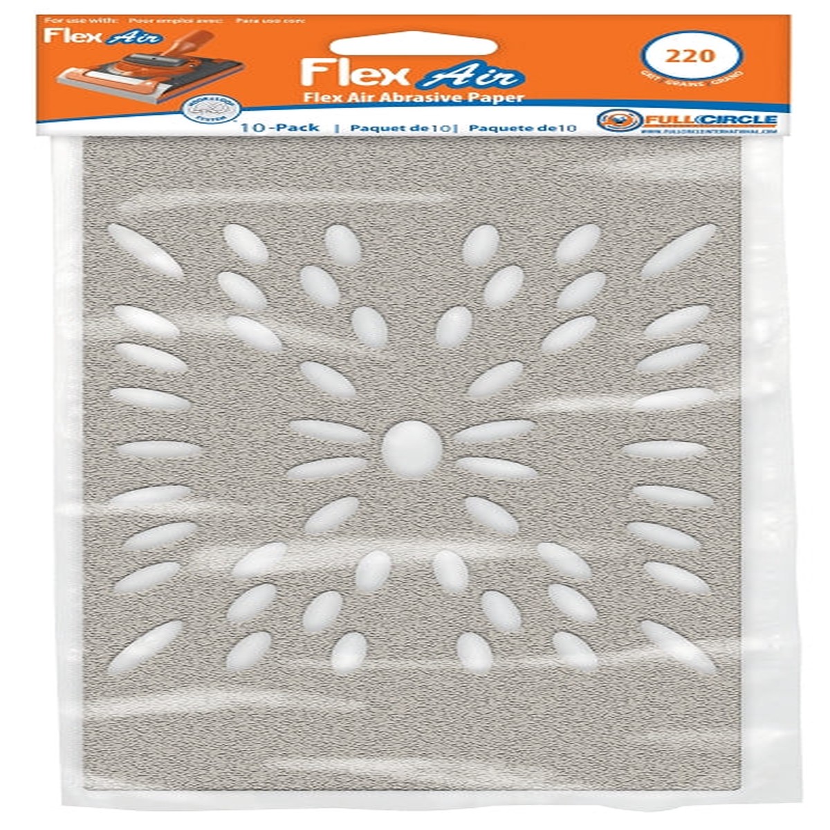 Full Circle FLEXAIR 220 Sand Paper For Flex Air Sanding Tools Foam