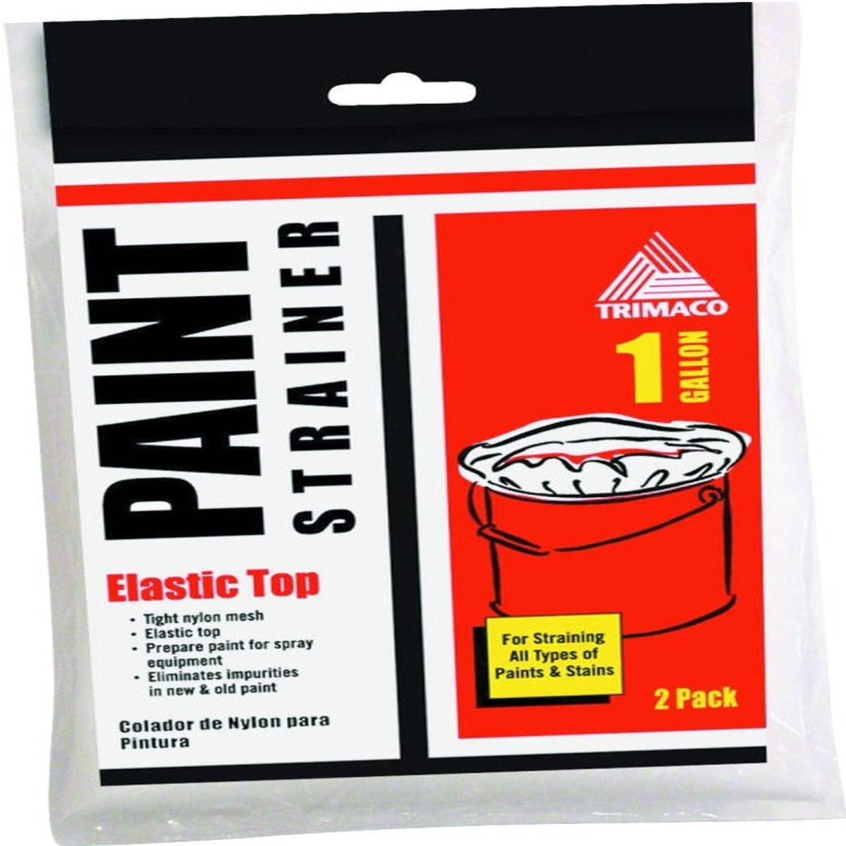 Trimaco 11522 Series Paint Strainer Bag 1 gal Capacity 600 um