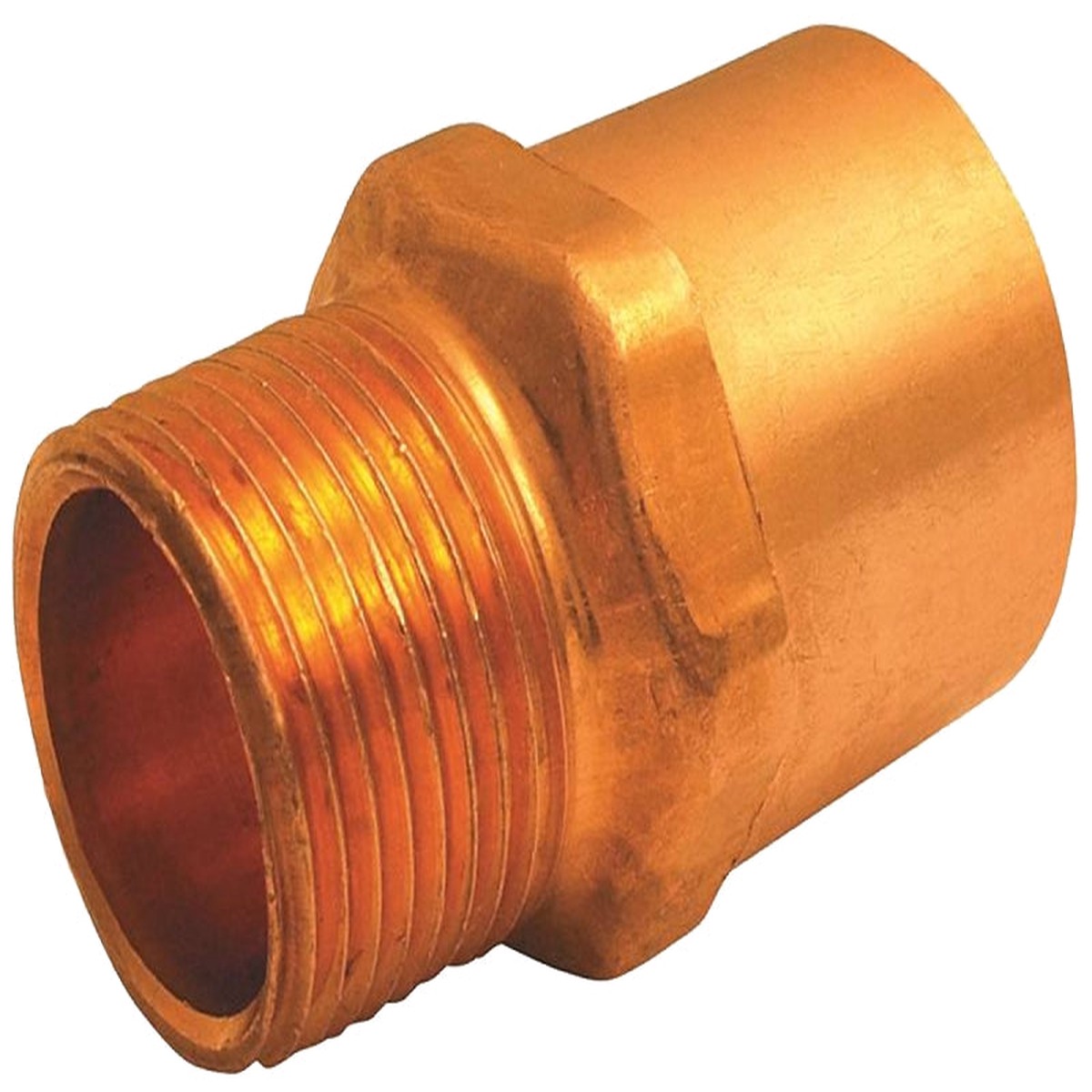 Elkhart Products 104R Series 30304 Reducing Pipe Adapter 38 x 12 in Sweat x MNPT Copper