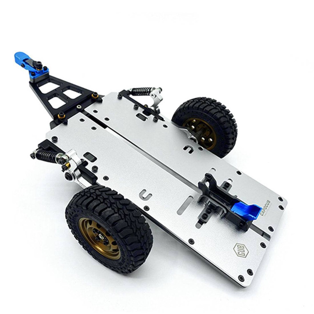 Motorcycle Metal Trailer for Capo CUB1 118 RC Car OP